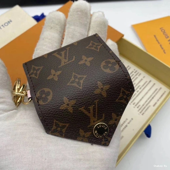 CHARM VUITTON BAG POUCH AND KIRIGAMI LOUIS KEY HOLDER 0729